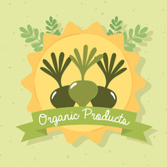 organic products poster