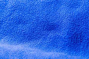 Blue fabric texture for backgrounds