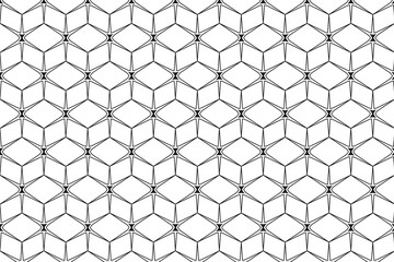 Arabic geometric pattern design. Seamless pattern for multiple usage