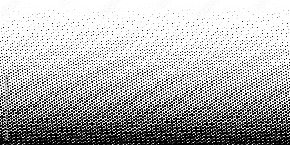 Poster abstract vector halftone background. pattern design elements with black and white gradient.