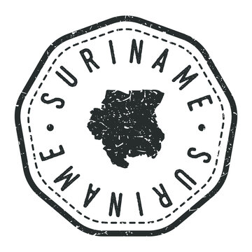 recommend clip art: Suriname Map Stamp Retro Postmark. Silhouette Postal Passport. Seal Round Vector Icon. Badge Vintage Postage Design.