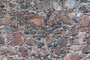 Rubble stone wall texture background