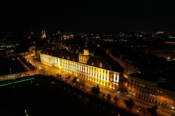 Fototapeta na wymiar Economy university in Wrocław 