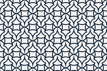 Abstract seamless geometric pattern design
