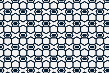 Abstract seamless geometric pattern design