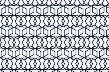 Abstract seamless geometric pattern design