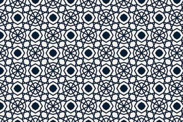 Abstract seamless geometric pattern design