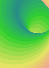 Color Swirl Warmhole Vortex Twist Generative Art background illustration
