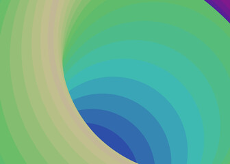 Color Swirl Warmhole Vortex Twist Generative Art background illustration