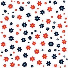 Fototapeta na wymiar Colorful flower background. Abstract pattern background. Colorful wrapping paper.