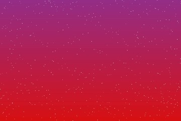 Sky and stars background. Purple and red space background. The twinkling sky. Vector background.