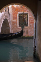 walking in the canals of Venice - 458344800