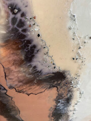 resin abstract glitter dark background