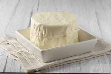 Brazilian Traditional white cheese, known as 