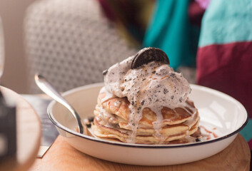 creamy pancakes