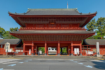 Fototapeta premium 増上寺 三解脱門