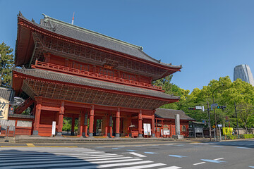 Obraz premium 増上寺 三解脱門