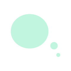 Text message thinking icon. Speech Bubble Icon. Vector illustration. 