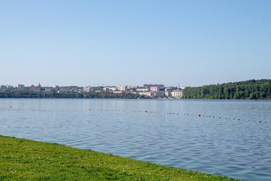 Ternopil became in August and the general view of the city