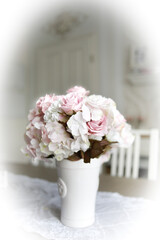 Rosa Blumen