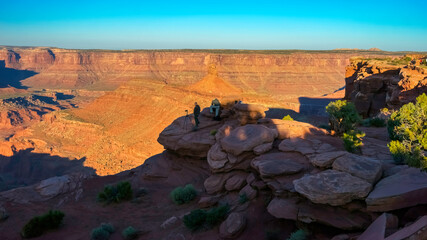 Sunrise at Dead Horse Point State Park, Utah