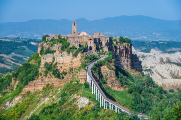 Village of Civita di Bagnoregio in Lazio