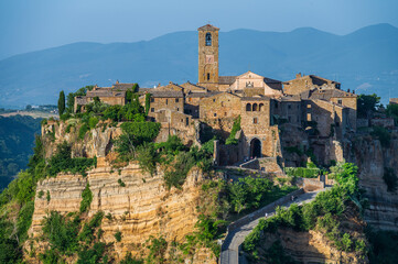 Village of Civita di Bagnoregio in Lazio