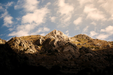 Mountains at dawn