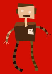 Lonely Robot Illustration Series 1