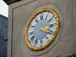 Fototapeta premium Horloge du Château de Fontainebleau