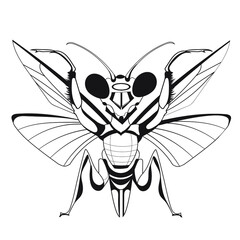 preying, mantes, insects, Arthropoda, etymology, praying, illustration, animal, isolated, mantis, insect, drawing, prayer-like, scientific