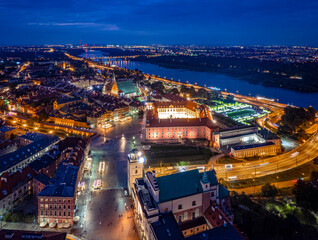 Warszawa © Drone in Warsaw