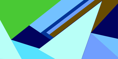 Obraz premium Abstract background with triangles