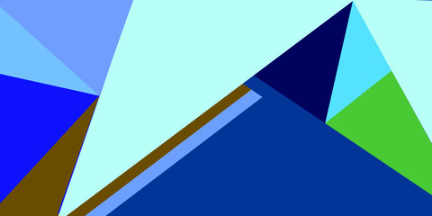 Abstract background with triangles