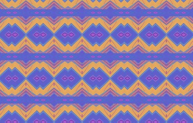 Geometric ethnic pattern seamless design for background or wallpaper.Seamless pattern with stylized leaves.
