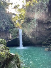waterfall in the forest - Cascada del Amor