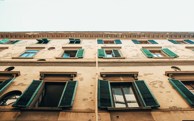 Italian Architecture, Venice Italy, Italy Building, Rome, Open Windows, Milan, Tourism, Travel, Bologna, Holiday, Summer