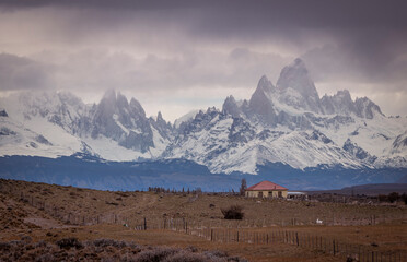 Cloudy Patagônia day, El Chaltén