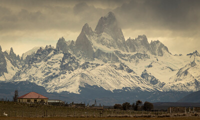 Cloudy Patagônia day, El Chaltén