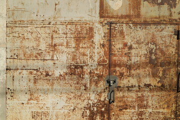 壁, 質感, 古い, グランジ, 木, とびら, 木製の, 建築, 老いた, 模様, 汚れた, あばたのある, メタル, さびた, ビンテージ, ペイント, 乾燥した, 鉄, さび, 煉瓦, ざらざらの, 古代の, アンティーク, 茶色, ビル