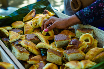 postres de maíz típico comida