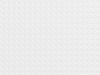 Abstract clean white texture wall 3d rendering, bright square shape brick tracery and shiny relief border block surface as brick, plaster or plastic background for text space creative design artwork.