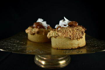 reposteria, bombones con dulce de leche y chocolate