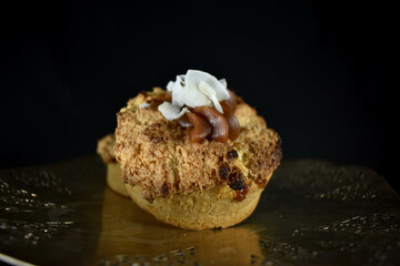 reposteria, bombones con dulce de leche y chocolate