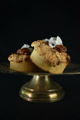 reposteria, bombones con dulce de leche y chocolate