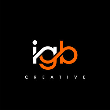 IGB Letter Initial Logo Design Template Vector Illustration
