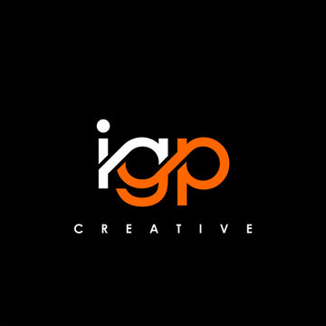 IGP Letter Initial Logo Design Template Vector Illustration