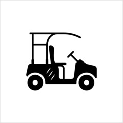 Golf Cart Icon, Sport Cart, Golf Car Icon