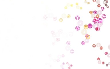 Light Multicolor vector texture with disks.