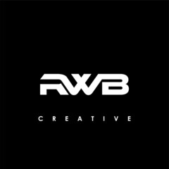 RWB Letter Initial Logo Design Template Vector Illustration